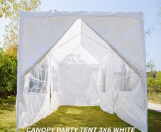 Canopy Party Tent - Gazebo  3m x 6m (10' x 20')