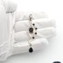 Vintage 925 Sterling Silver & Dark Smoky Quartz Pendant Image 9