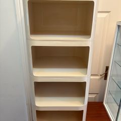 Vintage space-age KARTELL  Componibili cubed shelving unit by Anna Castelli for Kartell - Italy c1960s.