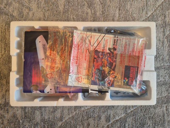 Super Nintendo Streetfighter 2 Console Boxed