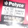 Polyco Grip it Wet Gloves x 3 for Sale Image 2