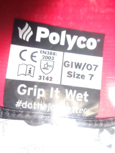 Polyco Grip it Wet Gloves x 3 for Sale