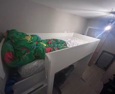 SMASTAD Ikea bunk bed with desk and wardrobe