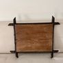 Vintage French Faux Bamboo Wall Mirror Image 6