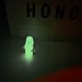 Vintage LEGO Castle Glow-in-the-Dark Ghost Minifigure (1990s) Image 4