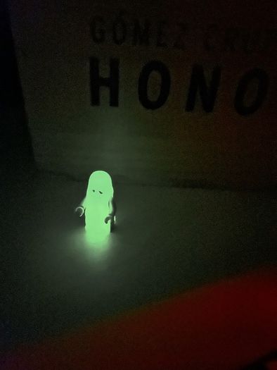 Vintage LEGO Castle Glow-in-the-Dark Ghost Minifigure (1990s)