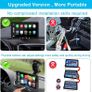 Portable Car Stereo,for Wireless Apple Carplay & Android Auto,7 Inch 1080P HD Touch Screen Radio with BT 5.0, Mirror Link Support Truck RV Dash Mount (7 Inch + Camera Image 8
