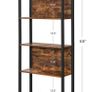 New 2 Piece - Industrial Bookcase + Bench - FREE P&P Image 2