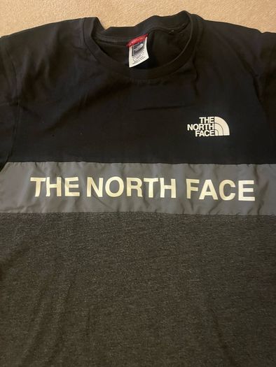 Boys North Face Black Tee Shirt
