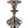 Antique silver plated candlestick Image 4