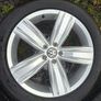 19" Genuine Vw Tiguan Alloys with tyres Image 4