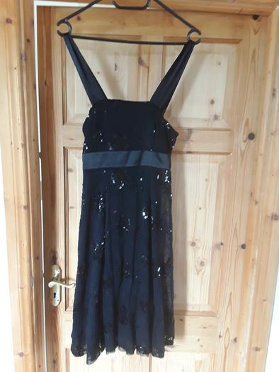 ladies black dress