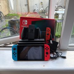 Nintendo Switch, Like New, Boxed, Original Receipt