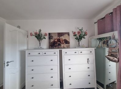 2 x Large Hemnes Drawers