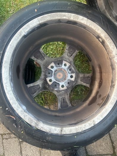 BMW 17" alloys with Goodyear eagle F1 tyres