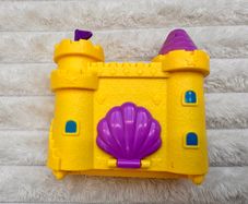 Polly Pocket World Surf 'N' Sandventure Compact 2 Micro Dolls Used Please see photos