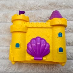 Polly Pocket World Surf 'N' Sandventure Compact 2 Micro Dolls Used Please see photos