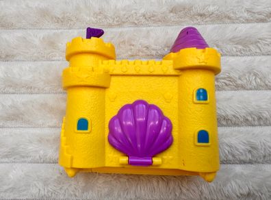 Polly Pocket World Surf 'N' Sandventure Compact 2 Micro Dolls Used Please see photos
