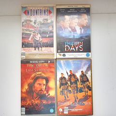 4 Movies On Vhs