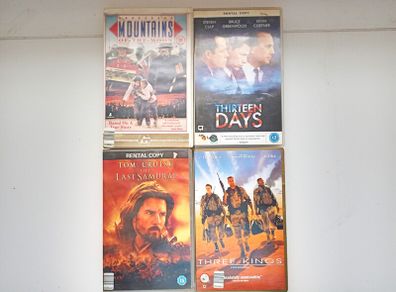 4 Movies On Vhs