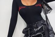 U Neck Bodysuit