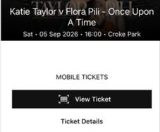 Katie Taylor ticket