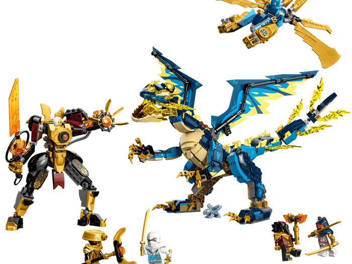 LEGO NINJAGO Elemental Dragon vs. The Empress Mech 71796