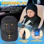 Winter Baby Car Seat Footmuff, Universal Car Seat Blanket for Baby w/Adjustable Collar, Waterproof Baby Car Seat Cover w/Zip, Warm Berber Fleece, Detachable and Machine Washable (Dark Grey) Image 8