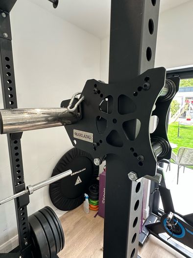 Commercial Power Rack + Jammer Arms + Cable System + Attachments + Flooring