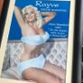 Framed Jayne Mansfield metal sign sales advert Image 5