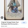A pair of rare vintage 1984 framed prints by Paul Rodriguez Image 7
