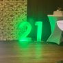 LED Light Up numbers for sale Image 2
