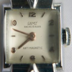 Vintage1930s CAMY Ancre 15 Rubis Ladies Watch Vintage Hand Wind Up Wrist Watch Art Deco  Swiss Made Working