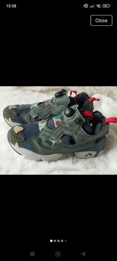 Reebok instapump trainers 40,5