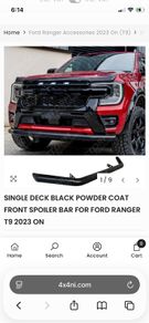 Front spoiler bar