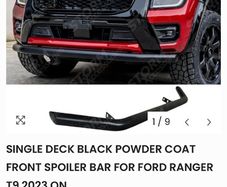 Front spoiler bar