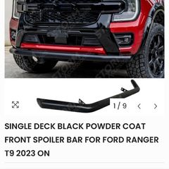 Front spoiler bar