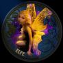Austria 3 Euro Coin 2026 - The Elf. Magical and Mythical Creatures Series. Uncirculated. Image 2