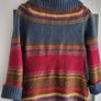 MONSOON multil coloured tie front cardigan Sz 14UK Image 6