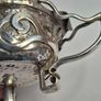 Sterling Silver three handled Irish design hammered finish bowl 1902 Image 3