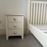 King-sized bedframe with matching locker Image 2