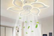 Free nationwide postage. Brand New YOLEDY Ceiling Lamp with Fan Quiet with Remote Control,