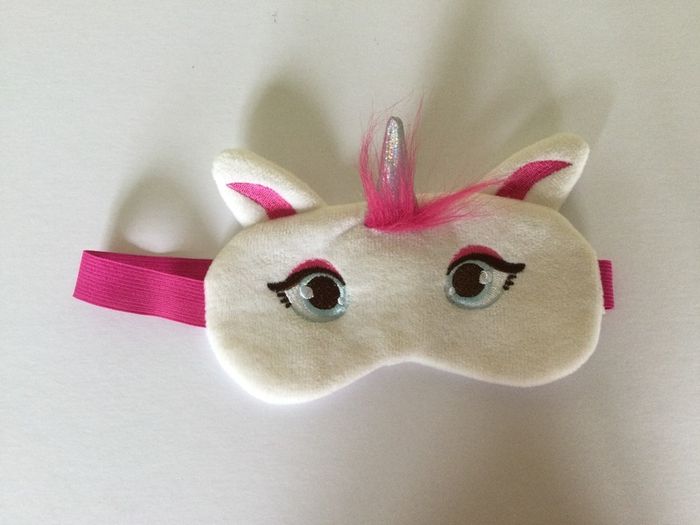 Unicorn sleeping mask