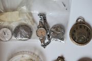Lot of Pocket Watches,Watch Parts &amp; Movements - See Description for Condition