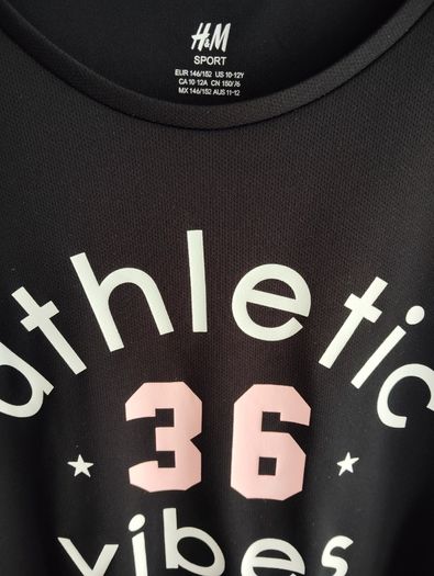 H&M sport top 10-12 years