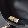 Navy Blue Wide-Brim Occasion Hat with Satin Bow Image 4