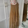 dress bnwt Zara summer dress small khaki shade small Image 6