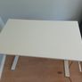 IKEA TROTTEN Adjustable Standing Desk White 120x70 Image 2