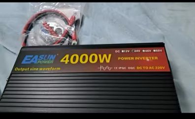 Inverter 24v 220v 4000w AC  Pure Sine Wave Voltage Converter