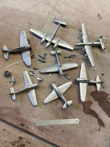 Die cast aeroplanes